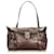 Prada Brown Easy Leather Shoulder Bag Bronze Pony-style calfskin  ref.370018