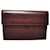 Cartier vermelho saco de embreagem de couro Must de Cartier Bordeaux Bezerro-como bezerro  ref.370027