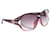 Gafas de sol polarizadas redondas grises Dior Púrpura Plástico  ref.370031