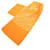 Echarpe Hermès Soie Orange  ref.370210