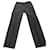 Hugo Boss Dark Grey James Brown Trousers Wool  ref.370853