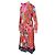 Gucci Abito in seta con stampa patchwork - vista 2