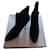 Miu Miu Boots with elastic on each side Heel7cm , back heel gilded bronze Black Deerskin  ref.371117