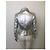 Dsquared2 Godet Hem Belted Leather Biker Jacket Silver Metallic - view 3