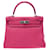 Hermès Hermes Kelly Pink Leder  ref.371575