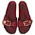 Louis Vuitton Mules Bordò Pelle
