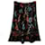 RARE KENZO JEANS A-LINE FLORAL PRINT SKIRT Multiple colors Rayon  ref.372190