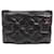Louis Vuitton Piumino in pelle trapuntata nera Virgil Abloh A4 Pochette Pochette  ref.372232