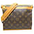 Louis Vuitton Brown Monogram Saumur Messenger PM Leather Cloth  ref.372257