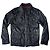 Superdry Berühmte schwarze Lederjacke im Militärstil von BRAD