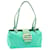 FENDI Hand Bag Nylon Turquoise Blue Auth ar4732  ref.372757