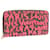LOUIS VUITTON Monogram Graffiti Zippy Wallet Pink M93710 LV Auth ar4814 Pink gold  ref.372812