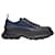 Alexander Mcqueen Tread Slick Sneakers in Blue Canvas Cloth  ref.373629