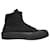 Alexander Mcqueen Black Lace up Ankle Boots Cloth  ref.373633