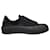 Alexander Mcqueen Deck Sneakers aus schwarzem Canvas Leinwand  ref.373649