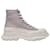 Alexander Mcqueen Sneakers Tread Slick in tela grigia Grigio  ref.373737