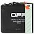 Off White Ledertasche mit "OFF"-Logo - Ansicht 3