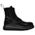 Alexander Mcqueen Hybrid Laced Boots in Black Smooth Leather  ref.373755