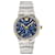 Versace Orologio cronografo con logo Greca Argento Metallico  ref.374032