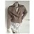 Twenty8twelve by S.Miller Taupefarbene Bikerjacke mit Reißverschluss - Ansicht 3