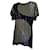 Autre Marque Dresses Black Dark grey Light green Cotton Elastane Acetate  ref.373567