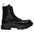 Alexander Mcqueen Laced Boots in Black Patent Leather  ref.373598