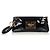 Pochette in pelle verniciata nera Chopard