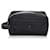 Versace Black Medusa Nylon Clutch Bag Leather Pony-style calfskin Cloth  ref.374738