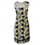 Vestido tubo Erdem con bordado floral y cuello de malla Multicolor Seda  ref.374811