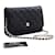 CHANEL Black Classic Wallet On Chain WOC Shoulder Bag Crossbody Leather  ref.375116