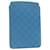 LOUIS VUITTON Damier Infini Coque iPad mini Bleu LV Auth th1647 Cuir  ref.375657