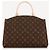 Louis Vuitton Borsa LV Grand Palais Marrone - vista 4