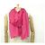 Plume Hermès STOLE HERMES BUFANDA CIRUELA DE CASHMERE Y SEDA FUSHIA BUFANDA ROBADA Fucsia - vista 3