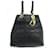 CHRISTIAN DIOR LADY SOFT CAL HANDBAG44942 IN BLACK CANNAGE BLACK HAND BAG Leather  ref.375922