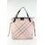 Burberry Pink Nova Check Shopper Tote Bag Leather  ref.376230