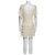 Christian Dior Chiffon Spitze Mini Kleid Weiß - Ansicht 10
