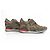 Ash Baskets en cuir gris cendré motif peau de serpent à bordure rose Baskets compensées Chaussures 40 - vue 7