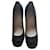 Chanel Heels Black Leather  ref.376404