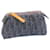 Dior Clutch Bag Grau Leinwand  ref.376451