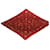 Hermès Bufanda de hermes Roja Seda  ref.376457