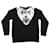 Autre Marque Marcelo Burlon Kids Black lynx sweatshirt with feline print Cotton  ref.376506