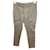 Barbara Bui Pants, leggings Grey Cotton Elastane  ref.376522
