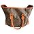 Louis Vuitton Borsa tote con zip XL Monogram Sac Weekend GM Marrone scuro