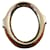 Hermès kyoto GM gold steel scarf ring Gold hardware  ref.377226
