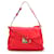 Bolso bandolera Marc Jacobs Circle in Square de piel en piel de becerro roja  ref.377346