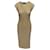Ralph Lauren Beige Sleeveless Knit Dress Silk  ref.377378