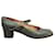 Autre Marque Albanese Roma p pumps 36 Grey Leather  ref.377944