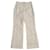 Autre Marque Un pantalon, leggings Polyester Acrylique Blanc  ref.377952