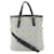 Louis Vuitton Grey x Navy Monogram Mini Lin Francoise 2Way Tote Bag Leather  ref.378194