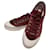 Chanel Sneakers Dark red Deerskin  ref.378219